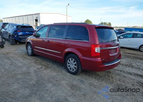 2014 Chrysler Town & Country Touring z USA, uszkodzony, nr VIN 2C4RC1BGXER396319